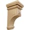 Ekena Millwork 6"W x 6 3/4"D x 12"H Large Woodruff Wood Corbel, Cherry CORW06X06X12WFCH - alternate 1